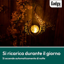 Carica l'immagine nel visualizzatore di Gallery, Gadgy Set 2 Lanterne Solari da Esterno LED