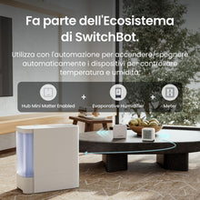 Carica l'immagine nel visualizzatore di Gallery, SwitchBot Termometro igrometro interno, igrometro digitale Bluetooth, termoigrometro con app, punto di rugiada/VPD/senso