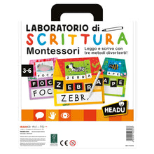 Carica l'immagine nel visualizzatore di Gallery, HEADU - Laboratorio di Scrittura Montessori - Leggo e Scrivo con 3 Metodi Divertenti | Giochi Educativi 3 4 5 6 Anni, Gi