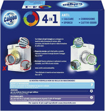 Carica l'immagine nel visualizzatore di Gallery, Calgon Tabs 4 in 1 Anticalcare Lavatrice, Confezone da 15