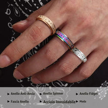 Carica l'immagine nel visualizzatore di Gallery, Diamday Anti Ansia Anelli Spinner Anelli per Stress Ansia Alleviare Fidget