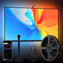Carica l'immagine nel visualizzatore di Gallery, TV LED luci 3M cambiando sincrono con TV immagine TV retroilluminazione TV con sensore AR musica sincronizzazione App RG