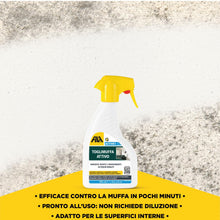 Carica l'immagine nel visualizzatore di Gallery, FILA Solutions ACTIVE 1 Spray Toglimuffa Muri Bagno e Doccia - 500ml