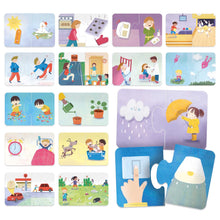 Carica l&#39;immagine nel visualizzatore di Gallery, HEADU - Cosa Succede - Comprendere le Relazioni! | Giochi Educativi Bambini 3 4 5 Anni, Gioco Didattico per Sviluppare il Pensiero Logico, Regalo Bambino Regalo Bambina, Made in Italy