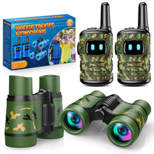 Carica l'immagine nel visualizzatore di Gallery, Dislocati Giochi Bambino 3-9 Anni Maschio, Walkie-talkie Bambini Regalo Bambino 3-9 Anni Binocolo Bambini Giochi da Giar