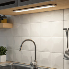 Carica l'immagine nel visualizzatore di Gallery, 40cm Luce LED Sottopensile Sensore Movimento,Barra LED Sottopensile Ricaricabile 3000mAh 3Modalità ON/AUTO1/AUTO2 Strisc