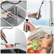 Carica l'immagine nel visualizzatore di Gallery, Doccetta per Lavandino Cucina 2 Modalità con Spruzzatore Estraibile