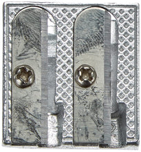 Carica l'immagine nel visualizzatore di Gallery, Herlitz Temperamatite Doppio, Alluminio -Per Matite Rotonde, Disegno Tecnico, Prodotto in Germania