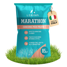 Carica l'immagine nel visualizzatore di Gallery, LERAVA® Concime per Prato Marathon (85 m²) - Fertilizzante a Lenta Cessione fino a 4 Mesi - Concime Prato Autunno con Po