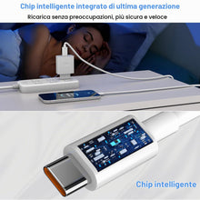 Carica l'immagine nel visualizzatore di Gallery, Cavo USB Type-C 1M 100W Cavo USB C per Super-Charge per HONOR 400 200 Pro