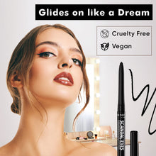 Carica l&#39;immagine nel visualizzatore di Gallery, Rimmel London ScandalEyes Exaggerate Eye Definer, Matita Occhi Automatica Waterproof a Lunga Durata dal Colore Intenso e Tratto Ultra Preciso, 001 Intense Black - 0.35g