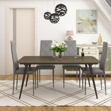 Carica l'immagine nel visualizzatore di Gallery, buybyroom 4 sedie sala da pranzo sedie moderne cucina sedie imbottite sala da pranzo sedie da soggiorno sedie grigio sala da pranzo per ristoranti, cucine, sale d'attesa, uffici