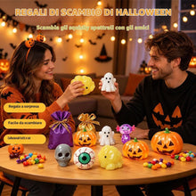 Carica l'immagine nel visualizzatore di Gallery, Squishy Box Set a Sorpresa di Halloween, 8 Pezzi - Mistery Box Squishy Antistress in Morbido TPR, Idea Relax per Ufficio