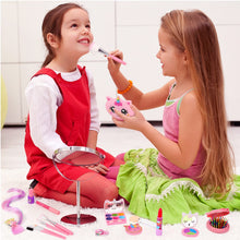 Carica l'immagine nel visualizzatore di Gallery, Heaning Trucchi Bambina Regalo Bambina Giocattoli - Trousse Valigetta Trucchi Bambina Giochi Bambina trucchi Halloween Natale Compleanno Giochi Bambini Regalo Bambina 3 4 5 6 7 8 9 10 11 12 Anni