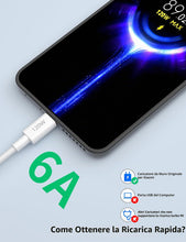 Carica l'immagine nel visualizzatore di Gallery, iMangoo 120W Cavo USB C intrecciato per Redmi Note 15/14/13/12/11/10Pro 2m