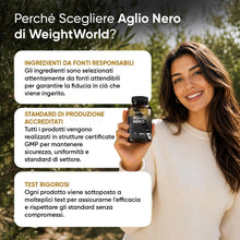 Carica l'immagine nel visualizzatore di Gallery, Aglio Nero Fermentato, 6 Mesi di Fornitura, Estratto 100:1, Vegano