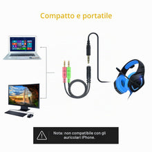 Carica l'immagine nel visualizzatore di Gallery, MillSO Cavo Adattatore Sdoppiatore Cuffie Microfono - Adattatore Splitter Jack da 3,5mm CTIA - Due Jack Separati da 3.5m