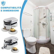 Carica l'immagine nel visualizzatore di Gallery, 4 Set Rulli per Porta Doccia Ø25 mm, Rotelle per Box Doccia in Vetro 4–6 mm, Cuscinetti Silenziosi e Resistenti, Kit per