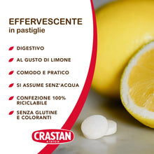 Carica l'immagine nel visualizzatore di Gallery, Crastan Compresse Effervescenti Digestive Gusto Limone - 25 Compresse