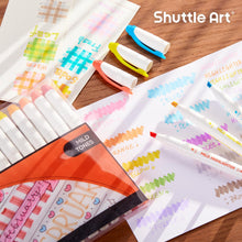 Carica l'immagine nel visualizzatore di Gallery, Shuttle Art Evidenziatori Pastello, 30 Evidenziatori a Doppia Punta