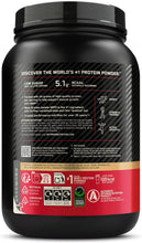 Carica l'immagine nel visualizzatore di Gallery, Optimum Nutrition Gold Standard 100% Whey Proteine in polvere per lo Sviluppo e il Recupero Muscolare con Glutammina e Aminoacidi BCAA Naturali, Gusto Doppio Cioccolato, 29 Dosi, 899 g