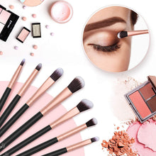 Carica l'immagine nel visualizzatore di Gallery, BESTOPE Set di 16 Pennelli per il Make-up Professionali per il Trucco, Eyeliner, Ombretto, Sopracciglia, Fondotinta Liquido, Oro Rosa