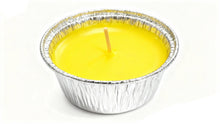 Carica l'immagine nel visualizzatore di Gallery, Cereria Di Giorgio - 2 Pirottini in alluminio alla Citronella di Java 100% Naturale - Anti zanzare e insetti - Diametro 