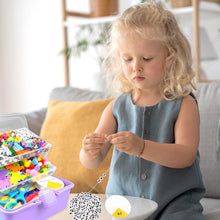 Carica l'immagine nel visualizzatore di Gallery, ZEIZHUBN Kit Lavoretti Creativi per Bambini 3000 Pezzi DIY Art Craft Set Scovolini Colorati per Lavoretti Giochi Creativ
