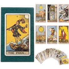 Carica l&#39;immagine nel visualizzatore di Gallery, TMRBBesty Tarocchi Adatti Ai Principianti, Classici, con Guida,Mazzo di Tarocchi, Carte Divinazione Tradizionali Tavolo, per Gioco Festa E Festival