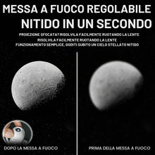 Carica l'immagine nel visualizzatore di Gallery, lampada proiettore galassia, 10 dischi di proiezione per camera da letto
