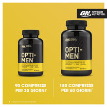 Carica l'immagine nel visualizzatore di Gallery, Optimum Nutrition Opti-Men, Multivitaminico Alto Dosaggio per Uomini