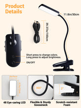 Carica l'immagine nel visualizzatore di Gallery, LED clip luce (batteria 4000 mAh)