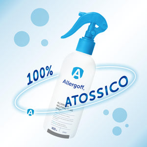Novokill Allergoff Spray Antiacaro 400ml | Anti Acaro Spray per Materassi, Cuscini e Letti | Aiuta con Allergia Polline | Combatte gli Acari e Allergeni | Antiacaro Spray Senza Chimica