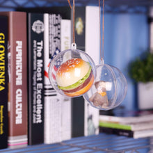 Carica l'immagine nel visualizzatore di Gallery, 20x Palle di Acrilico dell' albero di Natale della sfera Transparent palle di Natale 10CM
