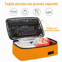 Carica l'immagine nel visualizzatore di Gallery, Gloppie - Mini Lunch Box Piccola Borsa per il pranzo per gli uomini Donne - Isolato LunchBox Termico Pranzo Scatole Pran