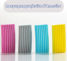 Carica l'immagine nel visualizzatore di Gallery, Scrub Daddy Damp Duster, Spugna Magica per la Pulizia della Polvere, Spolverino per Persiane e Tende in Legno, Prese d'Aria, Termosifoni, Battiscopa, Specchi e Ragnatele, Trattiene la Polvere, Fuchsia
