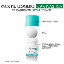 Carica l'immagine nel visualizzatore di Gallery, Vichy Dermo-Tolerance Deodorante Roll-On, Per Pelli Sensibili