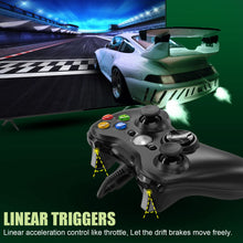 Carica l&#39;immagine nel visualizzatore di Gallery, Controller per PC Xbox 360, Game Controller per Xbox 360, Wired Controller Compatibile per Xbox 360/Xbox 360 Slim, USB Wired Controller Joystick Compatibile per PC(Windows 7/8 / 8.1/10 / XP/Vista)