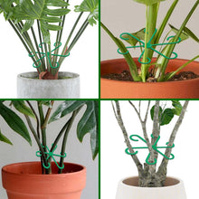 Carica l'immagine nel visualizzatore di Gallery, Ganci per Piante Rampicanti 4 Pezzi Clip Piante Rampicanti Verde Supporto Piante Rampicanti Clip Supporto Piante Clip di