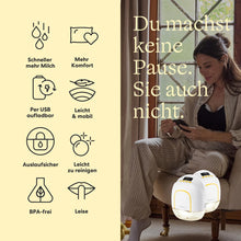 Carica l'immagine nel visualizzatore di Gallery, Medela Melody InBra Portable Double Breast Pump (2 x Single Breast Pump), Hands-Free, Easy Pumping &amp; Storage, Strong Per