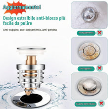 Carica l'immagine nel visualizzatore di Gallery, Diboniur Tappo Lavandino Bagno del Aggiornato, Tappo Bidet Migliorato