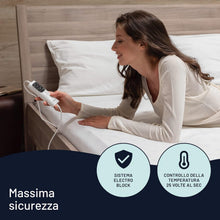 Carica l'immagine nel visualizzatore di Gallery, Imetec Scaldasonno Adapto – Scaldaletto singolo 150x80 cotone