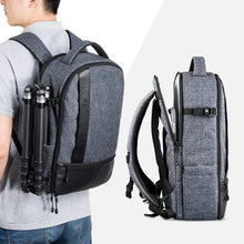 Carica l'immagine nel visualizzatore di Gallery, K&amp;F Concept Zaino per Fotocamera Professionale, Borsa Fotocamera Impermeabile, Zaino Fotocamera di Grande Capacità