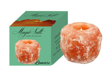 Carica l'immagine nel visualizzatore di Gallery, Magic Salt® Lighting for Your Soul - Portacandele di sale dell'Himalaya