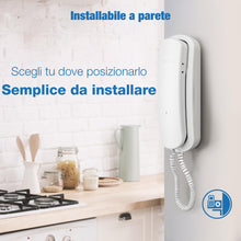 Carica l'immagine nel visualizzatore di Gallery, VTech Trimstyle telefono fisso con filo, regolazione volume suoneria e audio, ricomposizione ultimo numero, supporto app