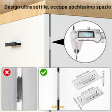 Carica l'immagine nel visualizzatore di Gallery, Calamite per Mobili Chiusura Jiayi 2 Pezzi Adesivo Chiusura Magnetica Chiusura Porta Ultra Sottile Magnetiche per Ante M