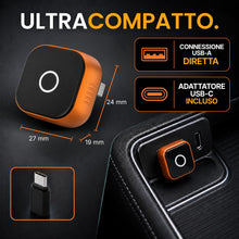 Carica l'immagine nel visualizzatore di Gallery, Adattatore Android Auto Wireless &amp; CarPlay, USB-C/USB-A, Max
