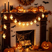 Carica l'immagine nel visualizzatore di Gallery, Wekuw Luci Stringa Halloween 3M 20 LED Luci Stringa con Decorazioni