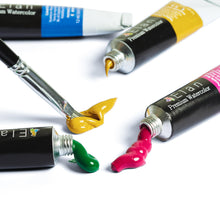 Carica l&#39;immagine nel visualizzatore di Gallery, Elan Set Acquerelli Professionali, 24 Acquerelli in Tubetto da 12ml, Set Colori per Dipingere, Watercolor Set, Kit Colori Acquerello Professionali