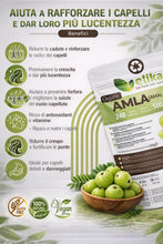 Carica l'immagine nel visualizzatore di Gallery, BIO Amla Elikafoods® BIOLOGICA. 240 compresse da 500mg. Rafforza i capelli e la pelle. Contiene vitamina C, minerali e a